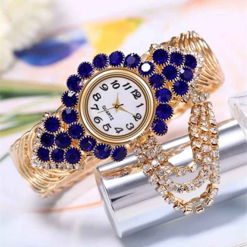 Back in stock - Rhinestone watch set​​